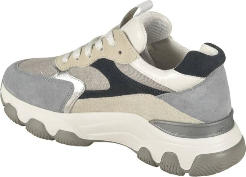 Hogan Platte schoenen voor vrouwen Gray Dames