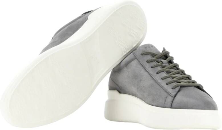 Hogan Platte schoenen voor vrouwen Gray Heren