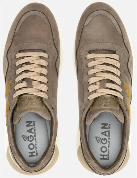 Hogan Platte schoenen voor vrouwen Gray Heren