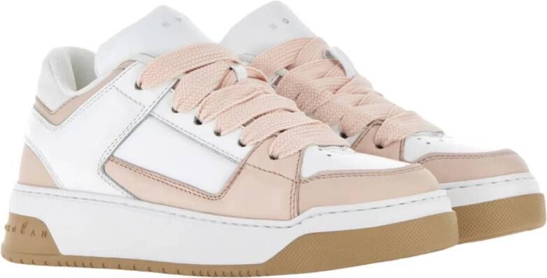 Hogan Platte schoenen voor vrouwen Pink Dames