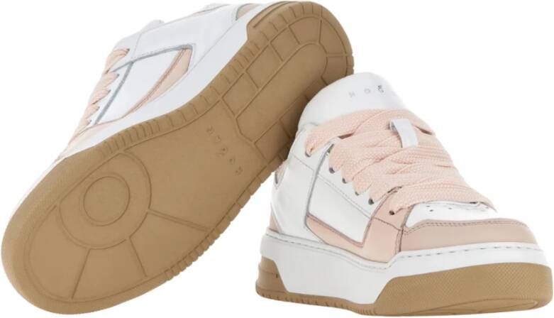 Hogan Platte schoenen voor vrouwen Pink Dames