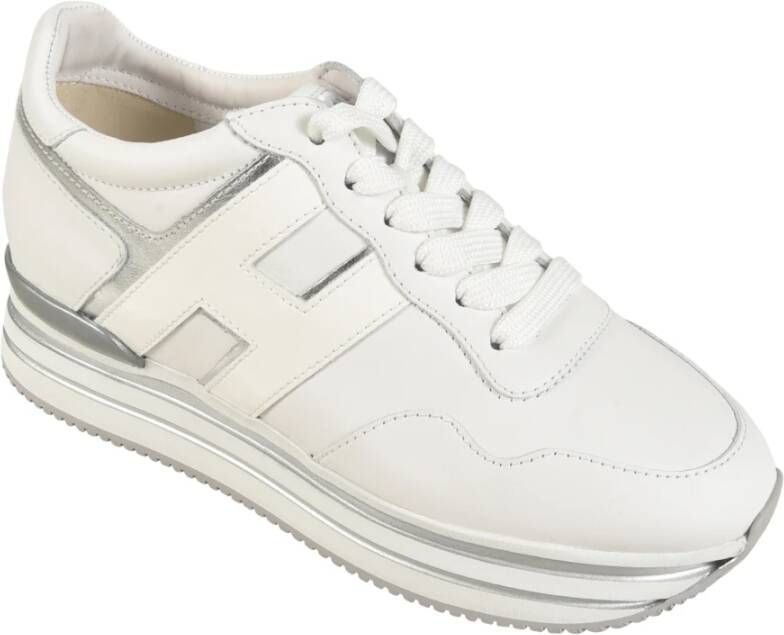 Hogan Platte schoenen voor vrouwen White Dames