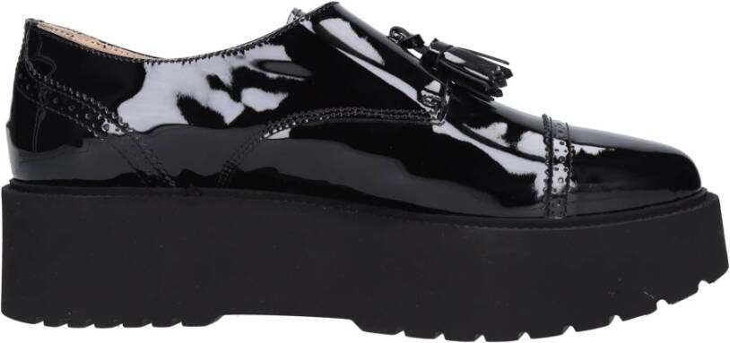 Hogan Platte schoenen Zwart Black Dames