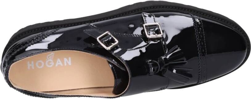 Hogan Platte schoenen Zwart Black Dames