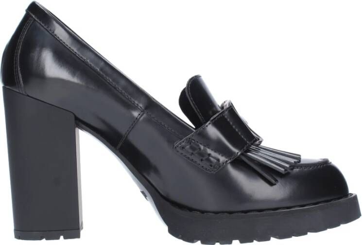 Hogan Platte schoenen Zwart Black Dames