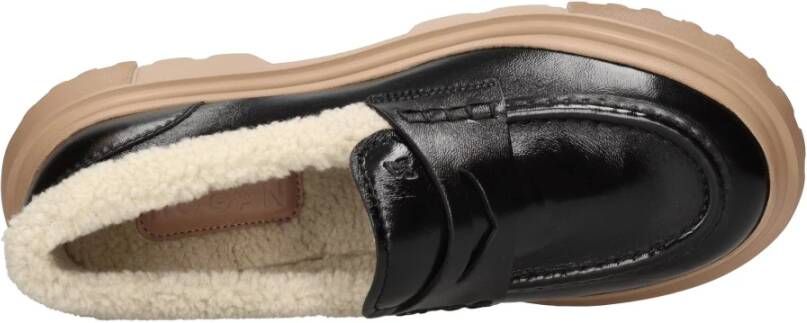 Hogan Platte schoenen Zwart Black Dames