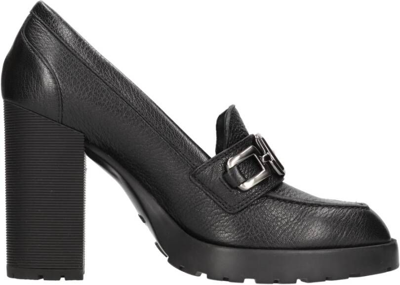 Hogan Platte schoenen Zwart Black Dames