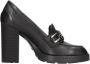 Hogan Platte schoenen Zwart Black Dames - Thumbnail 3