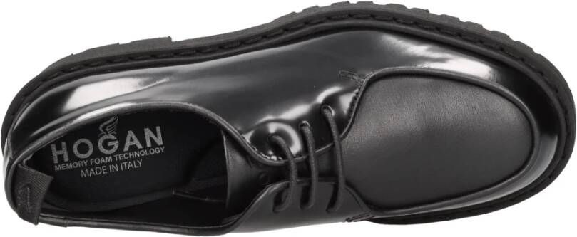 Hogan Platte schoenen Zwart Black Dames