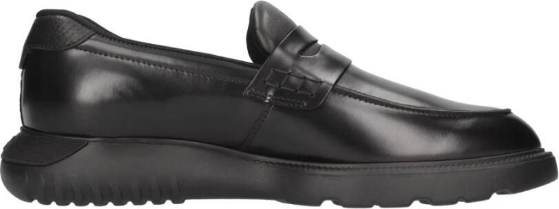 Hogan Platte schoenen Zwart Black Heren