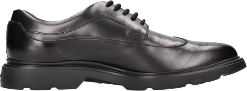 Hogan Platte schoenen Zwart Black Heren