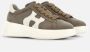 Hogan Rebel Dames Suède Sneakers Brown Dames - Thumbnail 3