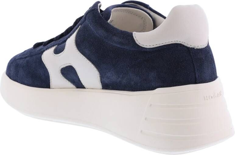 Hogan Stijlvolle Rebel H562 Sneakers voor Dames Blauw Dames