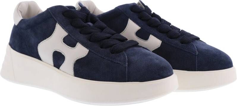 Hogan Stijlvolle Rebel H562 Sneakers voor Dames Blauw Dames