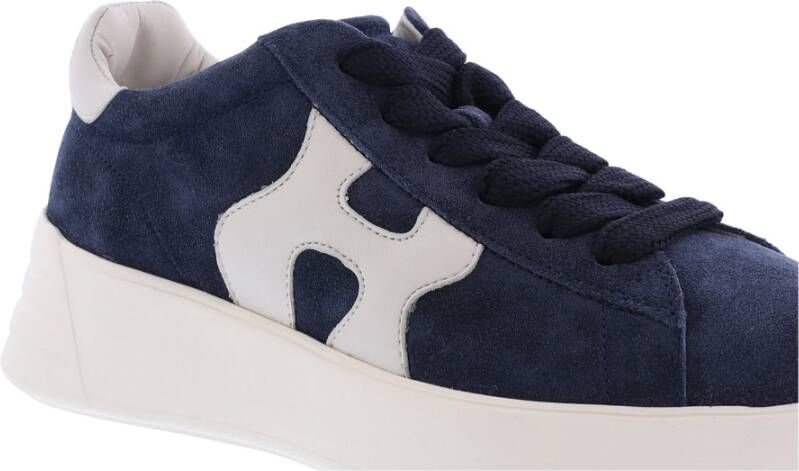 Hogan Stijlvolle Rebel H562 Sneakers voor Dames Blauw Dames