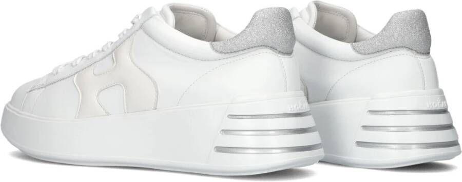 Hogan Rebel Lage Sneakers Dames Wit White Dames