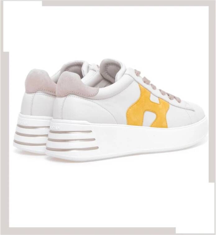 Hogan Rebel Leren Sneakers met Memory Foam White Dames