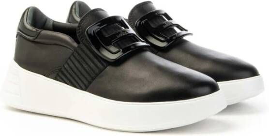 Hogan Rebel Slip-on Sneakers voor dames Zwart Dames