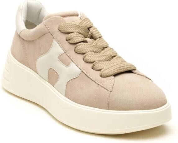 Hogan Rebel Sneakers Beige Dames