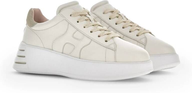 Hogan Rebel Sneakers Beige Dames