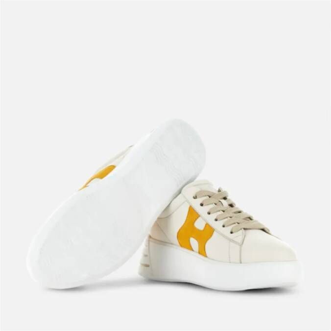 Hogan Rebel Sneakers met Extralight zool Yellow Dames