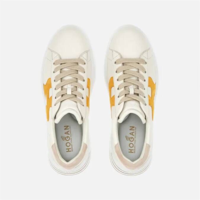 Hogan Rebel Sneakers met Extralight zool Yellow Dames