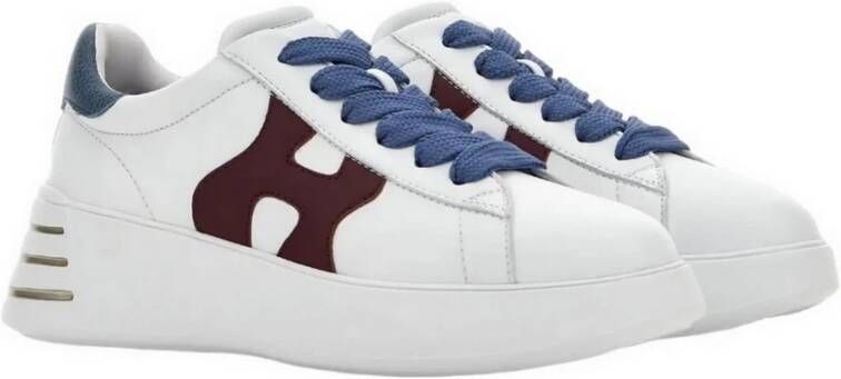 Hogan Witte Leren Sneakers voor Dames White Dames - Foto 7