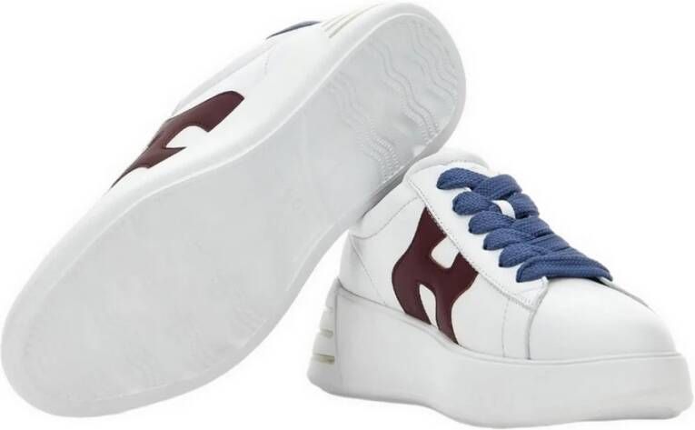 Hogan Witte Leren Sneakers voor Dames White Dames - Foto 9