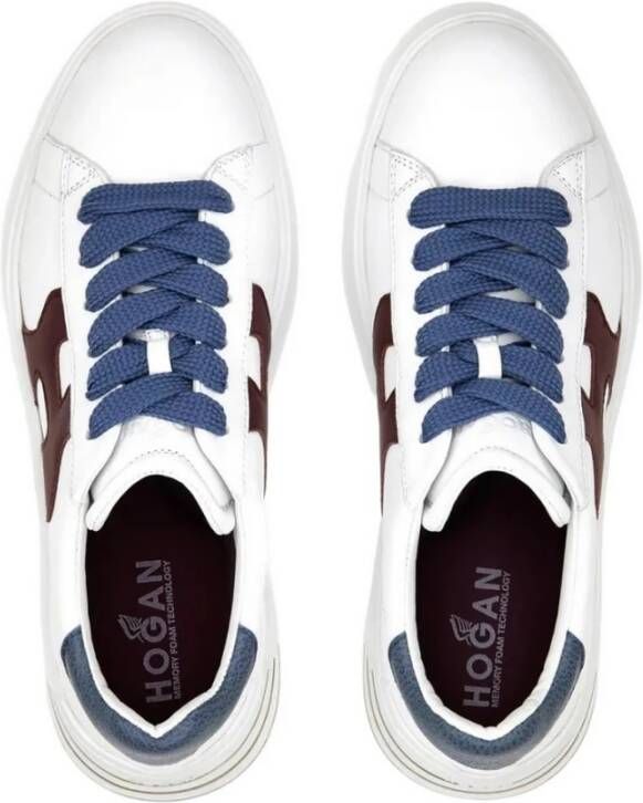 Hogan Witte Leren Sneakers voor Dames White Dames - Foto 10