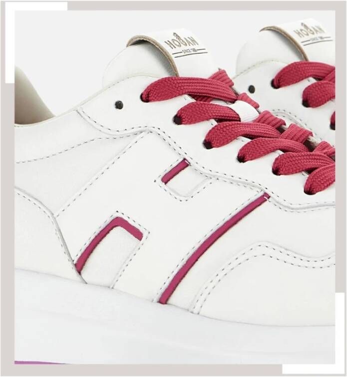 Hogan Retro-geïnspireerde damessneakers White Dames