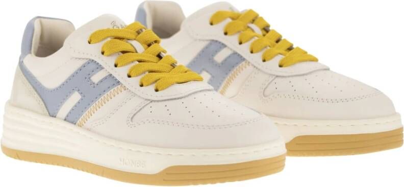 Hogan Retro-geïnspireerde H630 Sneakers Beige Dames