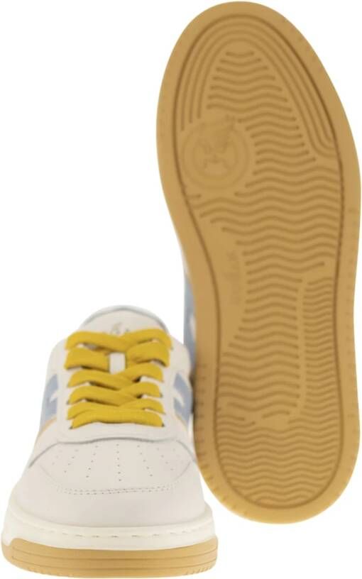 Hogan Retro-geïnspireerde H630 Sneakers Beige Dames