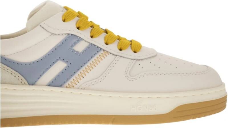 Hogan Retro-geïnspireerde H630 Sneakers Beige Dames