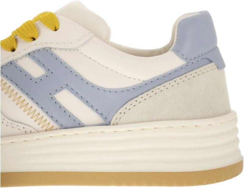 Hogan Retro-geïnspireerde H630 Sneakers Beige Dames