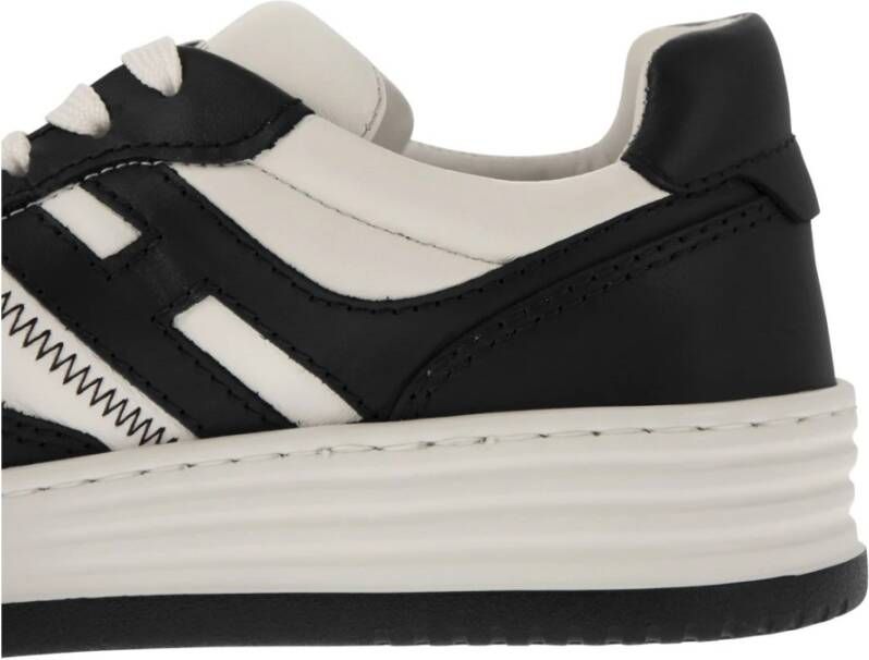 Hogan Retro-geïnspireerde H630 Sneakers Black Heren