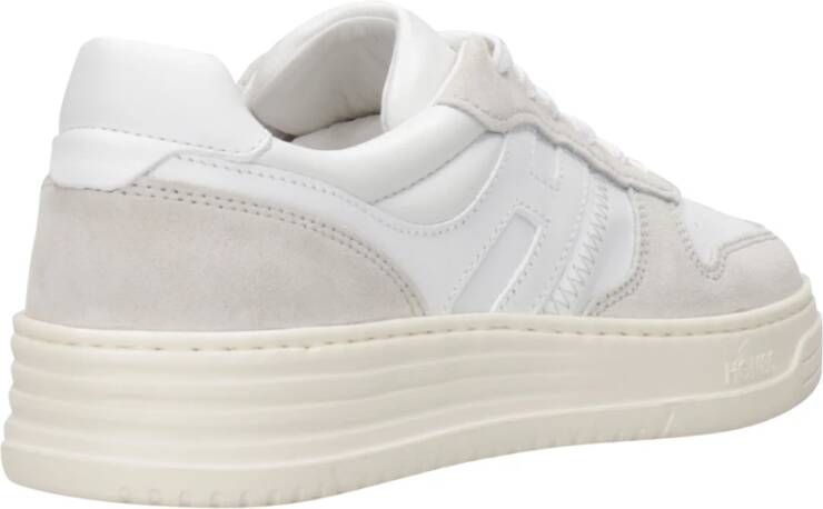 Hogan Retro-geïnspireerde H630 Sneakers White Heren