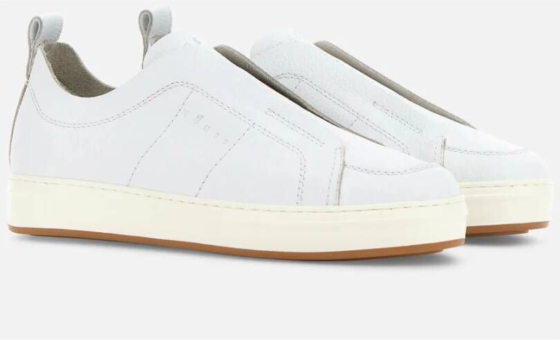 Hogan Retro-geïnspireerde leren instappersneakers White Heren