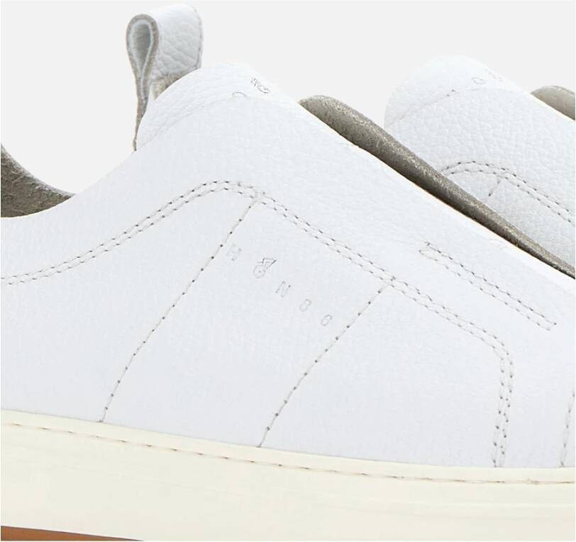 Hogan Retro-geïnspireerde leren instappersneakers White Heren