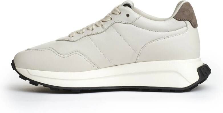 Hogan Retro Run Pelle Panna Sneakers White Dames