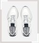 Hogan Retro stijl leren sneakers met memory foam White Heren - Thumbnail 5