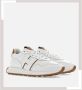 Hogan Retro Stijl Leren Sneakers White Heren - Thumbnail 2