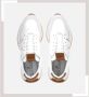 Hogan Retro Stijl Leren Sneakers White Heren - Thumbnail 5