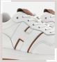 Hogan Retro Stijl Leren Sneakers White Heren - Thumbnail 6