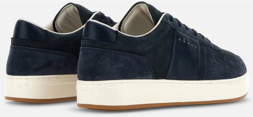 Hogan Retrostijl Herensneakers Blue Heren