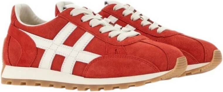 Hogan Rode sneakers met iconisch detail Red Dames