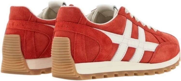 Hogan Rode sneakers met iconisch detail Red Dames