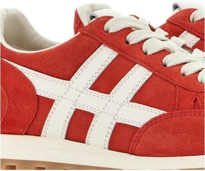 Hogan Rode sneakers met iconisch detail Red Dames