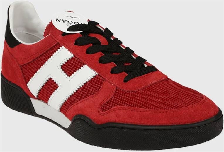 Hogan Rode Sneakers Ss23 Stijlvol Model Red Heren