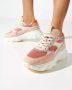 Hogan Roze Leren Sneakers Hyperactive Pink Dames - Thumbnail 2