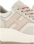 Hogan Roze Leren Veterschoenen Beige Dames - Thumbnail 5